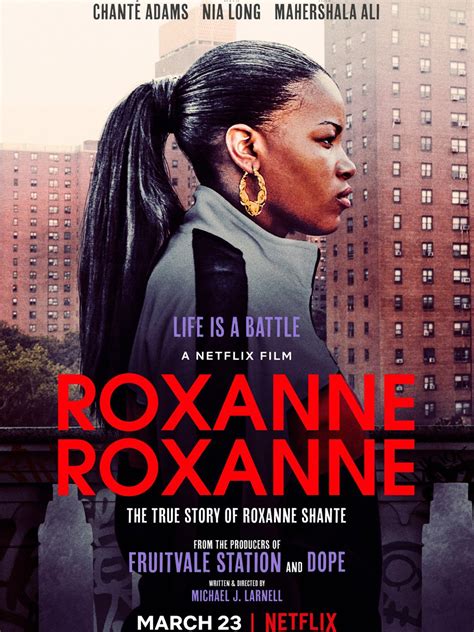 She grew up in a tough New York neighborhood in the '80s and made history with "Roxanne's Revenge." The story of teen battle rap champ Roxanne Shanté. Watch trailers & learn more. 